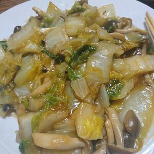 白菜しめじのオイスター煮